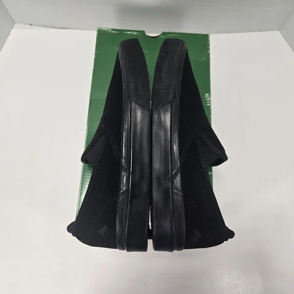 Emerica Wino G6 Slip-on Black Slip-On Sneakers Men's Size 6.5 Women's Size 8 - Picture 7 of 13